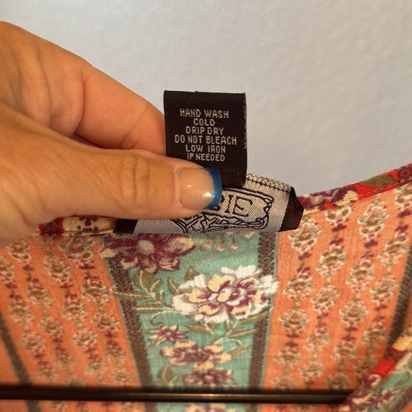 Angie Multicolor Bohemian Long Cardigan - Picture 8 of 8